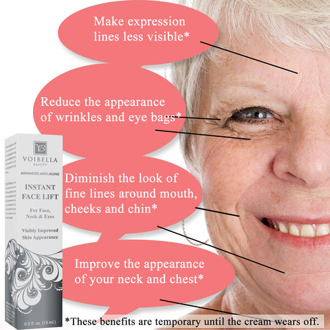 Best Natural Under Eye Cream: Remove Dark Circles Bags Wrinkles Lines Lift 1oz.
